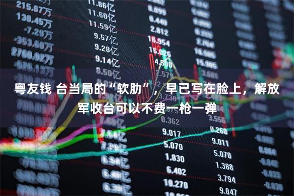 粤友钱 台当局的“软肋”，早已写在脸上，解放军收台可以不费一枪一弹