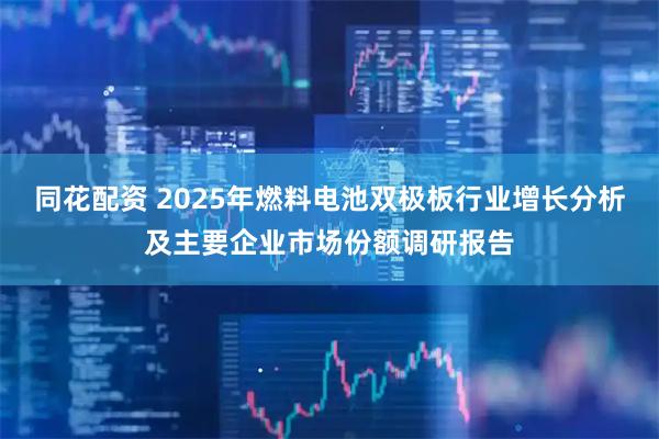 同花配资 2025年燃料电池双极板行业增长分析及主要企业市场份额调研报告