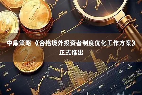 中鼎策略 《合格境外投资者制度优化工作方案》正式推出