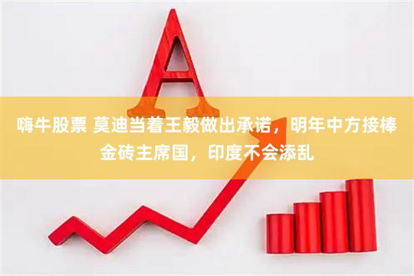 嗨牛股票 莫迪当着王毅做出承诺，明年中方接棒金砖主席国，印度不会添乱